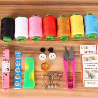 SW01 10 in 1 Household Sewing Box Set Portable Mini Sewing Tool Multi-tool kit w/ Handheld SewingKit (4)