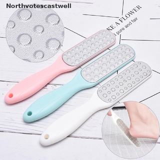 Northvotescastwell Double Side Foot Scrubber Callus Remover Rasp Foot File Pedicure Tool Accessory NVCW