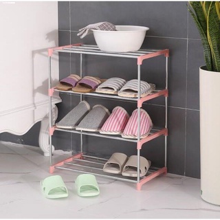 Home & Living﹉♕▼4 Layer Stainless Shoe Rack Shoe Organizer