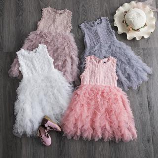 [NNJXD]Baby Girl Party Dress Lace Princess Tutu Cake Smash Birthday Wedding Dress Girls Clothes (1)