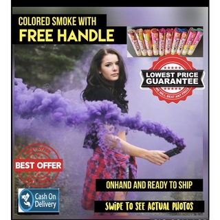 Colored Smoke sticks for weddings, prenup gender reveal etc.