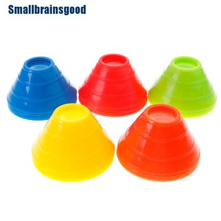 Sbph 5pcs/set Sport Soccer Training Sign Dish Cones Marker Discs Marker Bucket aiment