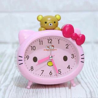 Hello kitty Face Alarm clack with beer head.SS12393#