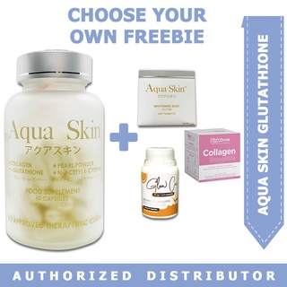Mouthful - Authentic Aqua Skin Glutathione from Japan (choose your freebie)