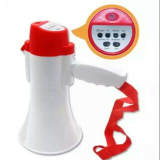 Megaphone Siren with record/music
