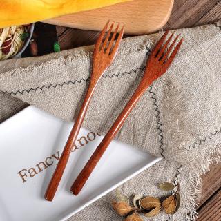 ♥COD ♥Wooden Fork Bamboo Kitchen Cooking Utensil Tools