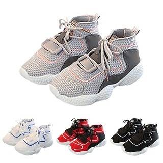 Baby Boys Girls Breathable Mixed Color Anti-Slip Shoes Sneakers Toddler Soft Soled First Walkers
