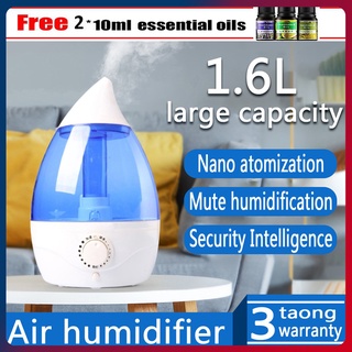 Humidifier 1.6L Gallon/BLliter large capacity ultrasonic air humidifier（random color）