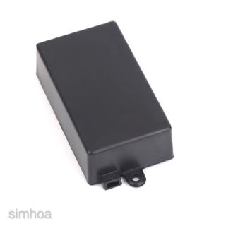 BLK ABS Plastic Enclosure Small Project Terminal Box For Electronic Circuits