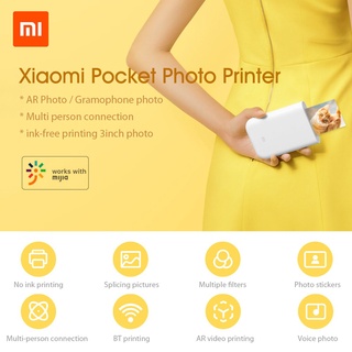 ﹉✺✕Xiaomi portable wireless pocket printer 【FAST SHIPPING】Xiaomi Zink Portable Photo Pocket Printer