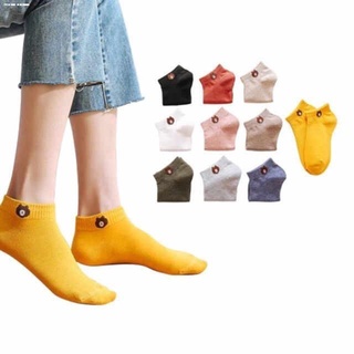 SOCKS✙Korean Cute Bear Socks Breathable Iconic Ankle Socks Cotton Trendy Style