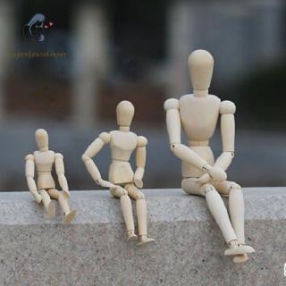 Sketching New Artist Movable Limbs Male Wooden Figure Model Doll Toys Sketch Mannequin Puppet