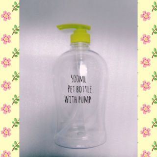 500ml pet bottle with lotion pump (2)