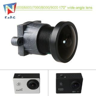 ExhG❤❤❤High quality 170 Degree Wide Angle Lens for SJCAM SJ4000 SJ5000 SJ6000 SJ7000 SJ8000 SJ9000 A
