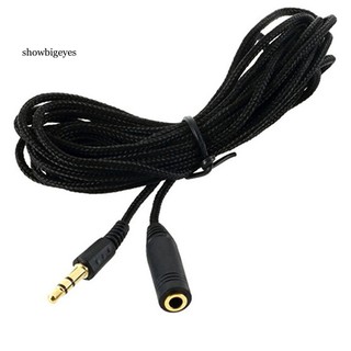 SGE_3M 10ft 3.5mm Jack Female to Male Headphone Stereo Audio Extension Cable Cord
