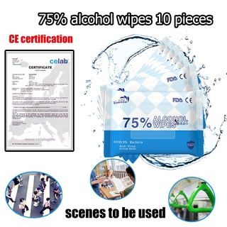 Alcohol Wet Wipes Disinfection 75% Alcohol Portable No-Wash Thebest Organic Baby Wipes (2)