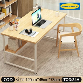 MMY 120CM Student study Desk Computer Table modern writing living room furniture Double Layer desk
