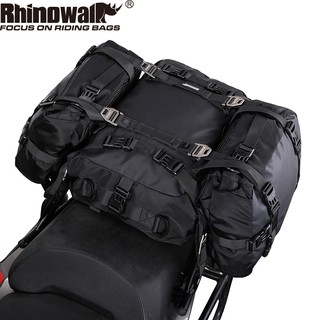 【Ready stock】Rhinowalk Waterproof Motorcycle bag 10-30L Cycling Rear Seat Bag with straps only 1pcs