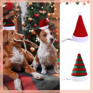 Pet Cat Dog Santa Hat Christmas Puppy Kitten Hat Xmas Party Decoration Supplies