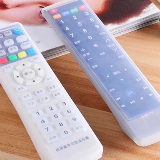Soft Silicone TV Remote Control Cover / Air Condition Control Protective Dust Cover Bags / Silicone Storage Bag Organizer TV Accessories