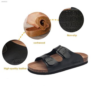 ▤Birkenstock Leather Strap Classic Sandal for Ladies and Mens COD#8392