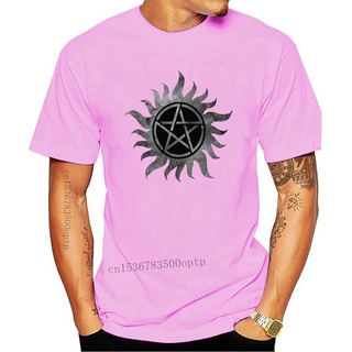 New Supernatural Anti-Possession Ghost Print T shirt supernatural sam dean winchester pentagram