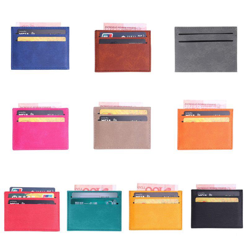 Leather Bank Card Holder Wallet Slim Credit Card ID Cover (1)