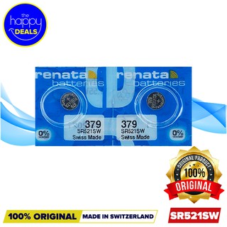 Renata 379 (SR521SW) Watch Batteries Pack of 2