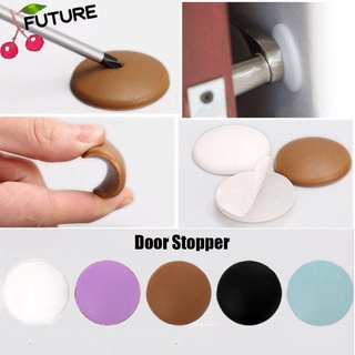 FUTURE Rubber Wall Protector Anti-slip Sticker Self Adhesive Door Handle Stopper Buffer Doorknob Silicone Crash Pad Bumper/Multicolor