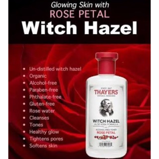 Thayers Witch Hazel Toner Rose Petal Sample / Takal