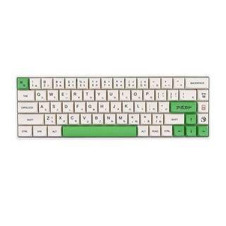 Avocado Keycaps 137 Keys Japanese PBT Mechanical Keyboard Key Cap XDA Profile Milk Green Sublimation Keyboard Keycap (1)