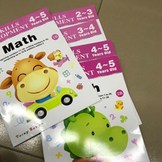 Math Workbooks for Preschoolers