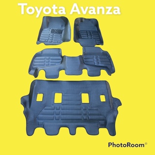 Toyota Avanza Premium Diamond Deep Dish 2007-2021 Car Matt Floor mat