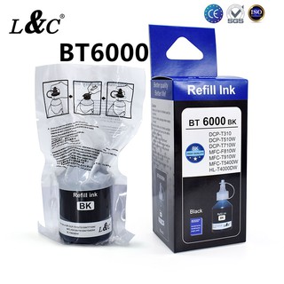 L&C Brother Ink BT6000 Black Applicable Tank Continuous Inkjet Printer Dye Ink 108ML