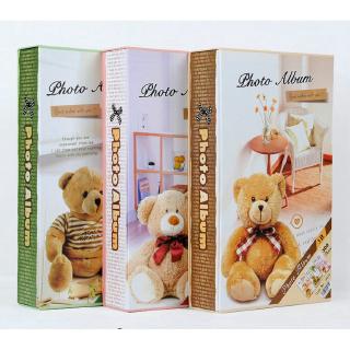 [ ins_House ] Teddy Bear 5 - Inch 300 Insert 3r Boxed Photo Album Photo Book Storage