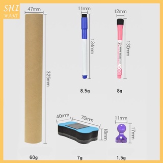 [SHIWAKI] A3 Soft Magnetic Whiteboard Self-Adhesive Calendar for Kids Drawing Writing