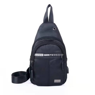 #493 WATERPROOF SIDEBAG CROSSBAG ANTI THEFT WITH USB CONNECTOR