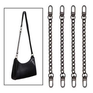 4x Metal Purse Chain Strap 7.9 Inch DIY Tote Bag Strap Extender Handle