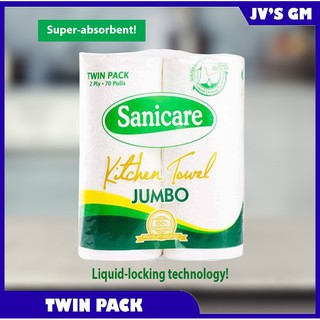 Sanicare Kitchen Towel 70 Pulls Twin Pack 140 Sheets