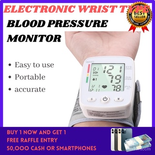 Wrist Blood Pressure Monitor, Automatic, Easy-to-use, Blood Pressure Monitor, Hypertension, Digital,