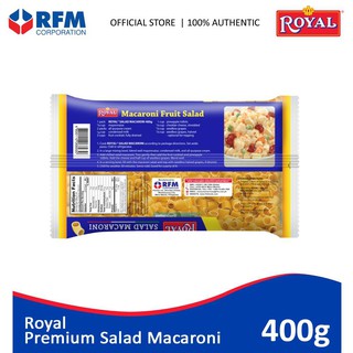 Pasta㍿▤Royal Premium Salad Macaroni 400 grams