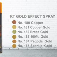 Bosny chrome/gold effect spray effect (2)