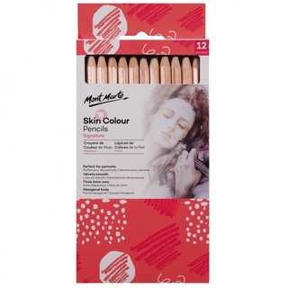 【Ready Stock】❃Mont Marte Skin Colour Pencil Set
