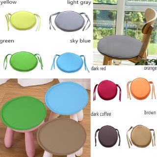 Round Chair Seat Pads With Cord Sofa Office Decoration Solid Seat Cushion