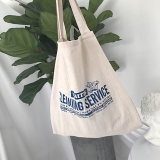 Ulzang Canvas Bag Ultra-Thin Cotton Large-Capacity Environmental Protection Bag (1)
