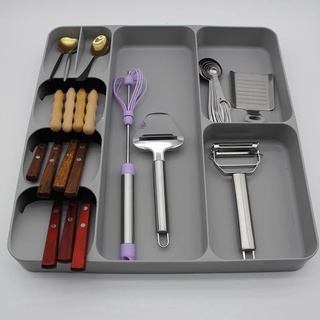 Drawer Cutlery Utensils Tray Store Organizer Drawer Kitchen Drawer Divider Kitchen Storage Cabinet P