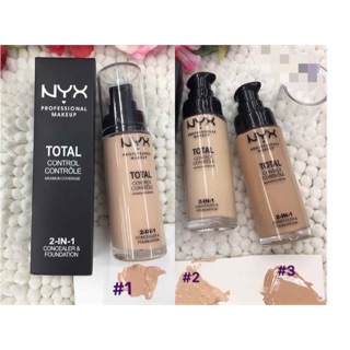 NYX 2in1 Concealer &Foundation