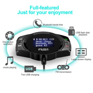Car Bluetooth MP3 Player Kit Handsfree Wireless Bluetooth 4.2 FM Transmitter LCD display Support TF