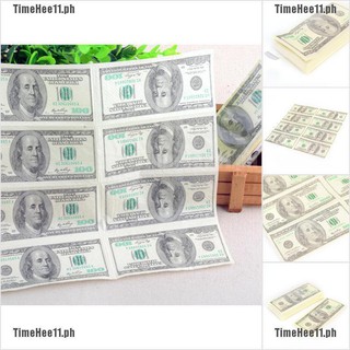 【TimeHee11】100 Dollar Toilet Tissue Paper Napkin Soft Printing Natural Funny P