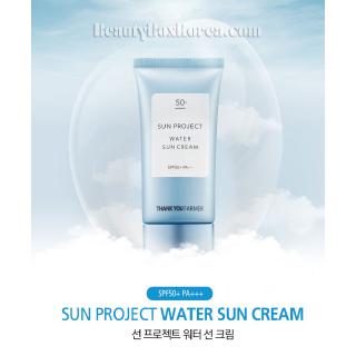 THANK YOU FARMER Sun Project Water Sun Cream 50ml (2)
